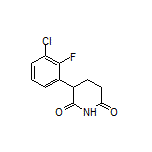 3-(3-Chloro-2-fluorophenyl)piperidine-2,6-dione