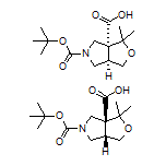 (3aR,6aR)-rel-5-Boc-3,3-dimethylhexahydro-1H-furo[3,4-c]pyrrole-3a-carboxylic Acid