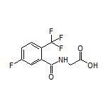 2-[5-Fluoro-2-(trifluoromethyl)benzamido]acetic Acid