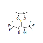 3,5-Bis(trifluoromethyl)-1H-pyrazole-4-boronic Acid Pinacol Ester