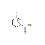 5-Fluorobicyclo[3.1.1]heptane-1-carboxylic Acid