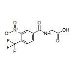 2-[3-Nitro-4-(trifluoromethyl)benzamido]acetic Acid