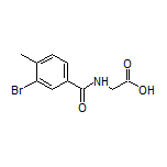 2-(3-Bromo-4-methylbenzamido)acetic Acid
