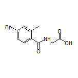 2-(4-Bromo-2-methylbenzamido)acetic Acid