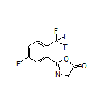 2-[5-Fluoro-2-(trifluoromethyl)phenyl]oxazol-5(4H)-one