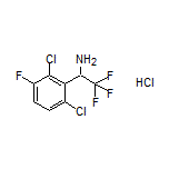 1-(2,6-Dichloro-3-fluorophenyl)-2,2,2-trifluoroethanamine Hydrochloride