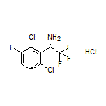(S)-1-(2,6-Dichloro-3-fluorophenyl)-2,2,2-trifluoroethanamine Hydrochloride