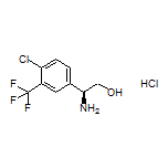 (S)-2-Amino-2-[4-chloro-3-(trifluoromethyl)phenyl]ethanol Hydrochloride