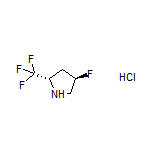 (2S,4R)-4-Fluoro-2-(trifluoromethyl)pyrrolidine Hydrochloride
