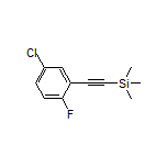 [(5-Chloro-2-fluorophenyl)ethynyl]trimethylsilane