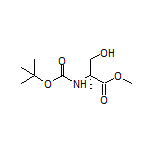 Methyl (S)-2-(Boc-amino)-3-hydroxy-2-methylpropanoate