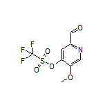 2-Formyl-5-methoxy-4-pyridyl Trifluoromethanesulfonate