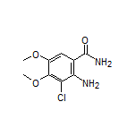2-Amino-3-chloro-4,5-dimethoxybenzamide