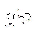(S)-4-Nitro-2-(2-oxo-3-piperidyl)-1-isoindolinone