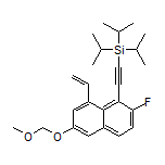 [[2-Fluoro-6-(methoxymethoxy)-8-vinyl-1-naphthyl]ethynyl]triisopropylsilane