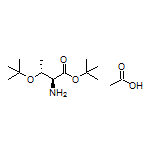 tert-Butyl (2S,3R)-2-Amino-3-(tert-butoxy)butanoate Acetate