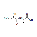 (S)-2-[(S)-2-Amino-3-hydroxypropanamido]propanoic Acid