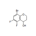 8-Bromo-5,6-difluorochroman-4-ol