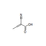 2-Cyano-2-butenoic Acid