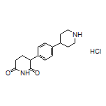 3-[4-(4-Piperidyl)phenyl]piperidine-2,6-dione Hydrochloride