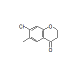 7-Chloro-6-methylchroman-4-one