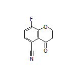 8-Fluoro-4-oxochroman-5-carbonitrile