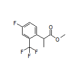 Methyl 2-[4-Fluoro-2-(trifluoromethyl)phenyl]propanoate