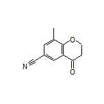 8-Methyl-4-oxochroman-6-carbonitrile