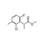 Methyl 2-(2-Chloro-6-fluoro-3-methylphenyl)propanoate