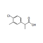 2-(4-Chloro-3-methylphenyl)propanoic Acid