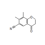 7,8-Dimethyl-4-oxochroman-6-carbonitrile