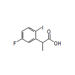 2-(5-Fluoro-2-iodophenyl)propanoic Acid