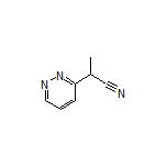 2-(Pyridazin-3-yl)propanenitrile