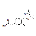 4-(Carboxylmethyl)-2-fluorophenylboronic Acid Pinacol Ester