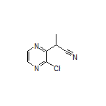 2-(3-Chloropyrazin-2-yl)propanenitrile
