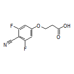 3-(4-Cyano-3,5-difluorophenoxy)propanoic Acid