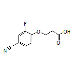3-(4-Cyano-2-fluorophenoxy)propanoic Acid