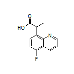 2-(5-Fluoroquinolin-8-yl)propanoic Acid