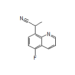 2-(5-Fluoroquinolin-8-yl)propanenitrile