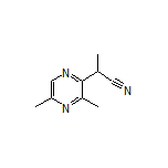 2-(3,5-Dimethylpyrazin-2-yl)propanenitrile