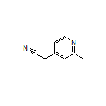 2-(2-Methylpyridin-4-yl)propanenitrile