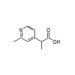 2-(2-Methylpyridin-4-yl)propanoic Acid