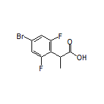 2-(4-Bromo-2,6-difluorophenyl)propanoic Acid