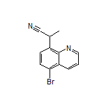 2-(5-Bromoquinolin-8-yl)propanenitrile