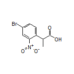 2-(4-Bromo-2-nitrophenyl)propanoic Acid