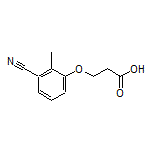 3-(3-Cyano-2-methylphenoxy)propanoic Acid