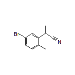 2-(5-Bromo-2-methylphenyl)propanenitrile
