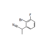 2-(2-Bromo-3-fluorophenyl)propanenitrile