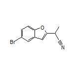 2-(5-Bromobenzofuran-2-yl)propanenitrile