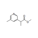 Methyl 2-(5-Methylpyridin-3-yl)propanoate